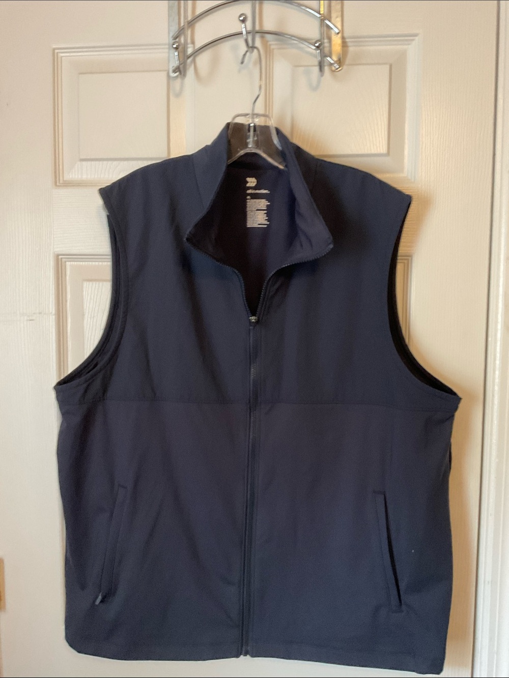 All In Motion Men’s Solid Casual Coastal Sleeveless Vest Jacket Size XL NWT